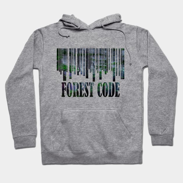 Graphic Forest code Design Hoodie by DesignersMerch